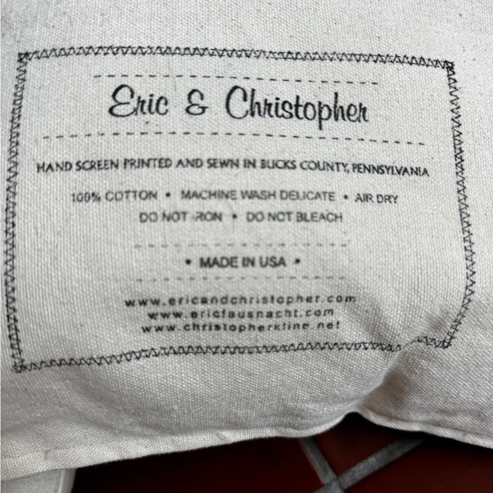 NEW Pig & Goat Pillows by Eric & Christopher 100% cotton Whimsical Farm …